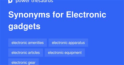 GADGET Synonyms .